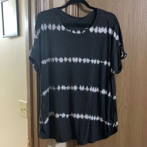 Brand new tie dye short sleeved blouse